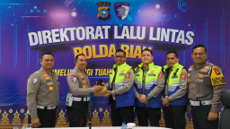 Korlantas Polri Perkuat Sistem ETLE di Pekanbaru Perangkat Statis Optimal dan Mobile Handheld Diperluas