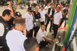 Satgas Saber Polres Probolinggo Pastikan Harga dan Stok Sembako Hingga BBM Aman Jelang Puasa