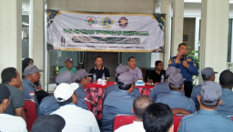 Pelatihan Tanggap Bencana Siaga Bencana Kebakatan Pemeringah Desa Drancang Kecamatan Menganti- GRESIK