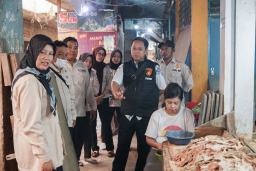 Satgas Saber Polres Jember Sidak Pasar Antisipasi Lonjakan Harga Pokok Pangan