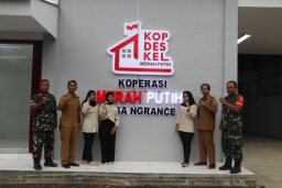 KDKMP Desa Ngrance di Tulungagung Rampung 100 Persen