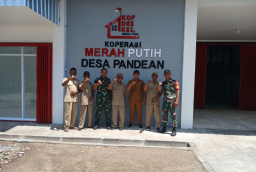 Gerai Koperasi Desa Merah Putih Pandean Rampung, Sinergi Koramil dan Desa Perkuat Ekonomi Warga