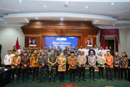 Pangdam V/Brawijaya Hadiri Kunjungan Menhub Bahas Kesiapan Angkutan Lebaran Jatim