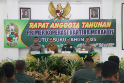 Dandim Tulungagung Puji Keberhasilan Koperasi Satuannya