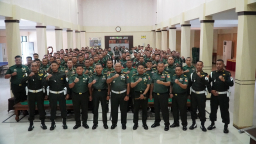 Dandenpom V/1 Madiun: Prajurit TNI Harus Bisa Memberi Contoh