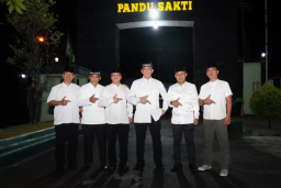Pangdam V/Brawijaya Perkuat Sinergi Forkopimda Lamongan dalam Safari Ramadhan Kodim 0812/Lamongan