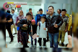 Negara Hadir Pulihkan Hak Anak, Bupati Yani Dampingi Kepulangan Tiga Anak PMI Asal Gresik