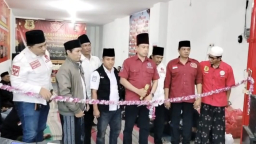 Santunan Anak Yatim, Pembagian 3.000 Takjil dan Peresmian Kantor MADAS Serumpun DPC Pamekasan berlangsung khidmat