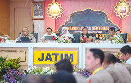 Pimpin Rakor Jelang Operasi Ketupat Semeru 2026, Kapolda Jatim Tekankan Sinergi Pengamanan Nyepi dan idul fitri