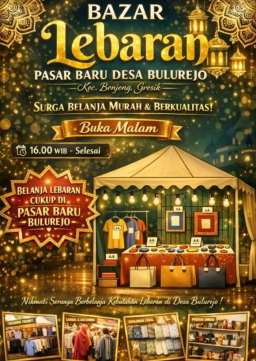 Bazar Lebaran Di Bulurejo Benjeng Resmi Dibuka Berkualitas dan Murah