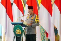 Pesan Kapolri di Safari Ramadhan Riau: Tingkatkan Silaturahmi hingga Jaga Persatuan