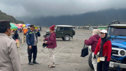 Libur Lebaran Polres Probolinggo Intensifkan Patroli di Gunung Bromo