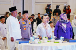 Buka Puasa Bareng KSBSI, Kapolri Tekankan Jaga Persatuan dan Kamtibmas.