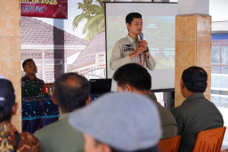 Penyuluhan Bencana Alam Warnai Kegiatan Non-Fisik TMMD Ke 127 Kodim 0808/Blitar