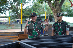 Pangdam V/Brawijaya Kunjungi Pamekasan, Tekankan Percepatan Pembangunan KDKMP