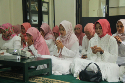 Sambut HUT ke-80, Persit KCK Cabang XXI Kodim Tulungagung Gelar Doa Bersama Lintas Agama