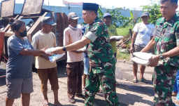 Korem 081/DSJ Salurkan Zakat Fitrah Hampir 1 Ton Beras