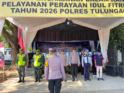 Wisata Pantai Jadi Magnet Lebaran, Aparat Gabungan Amankan Jalur JLS Tulungagung