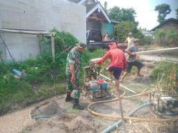 Dukung Ketahanan Pangan, Babinsa Aktif Dampingi Petani Desa Binaan