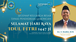 Marhaban Ya romadon Keluarga Besar Dinas Pendidikan Lamongan