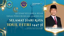 Marhaban ya romadhon segenap dishub lamongan
