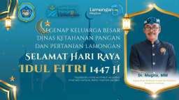 Marhaban Ya romadon Keluarga Besar Dinas Pertanian & Ketahanan Pangan Lamongan
