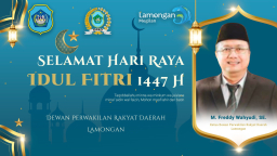Marhaban Yaromadon Segenap Keluarga Besar DPRD Lamongan