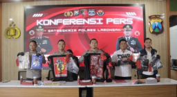 Polres Lamongan Mengamankan Belasan Orang Terkait Dugaan Penganiayaan Saat Kegiatan Patrol Sahur