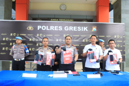Polres Gresik Bongkar Jaringan Narkoba Lintas Madura - Pulau Bawean, 6 Tersangka Diamankan