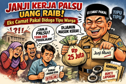 Janji Kerja Berujung Petaka: Dugaan Penipuan Libatkan Eks Camat Pakal Guncang Surabaya