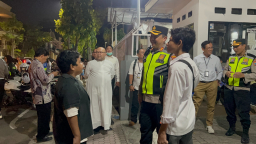 Kapolres Mojokerto Kota Cek Sejumlah Gereja Pastikan Rangkaian Ibadah Paskah Aman