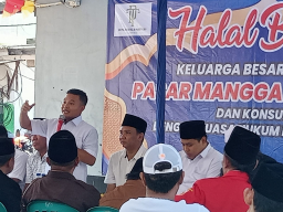 Halalbihalal Pedagang Pasar Mangga 2 Surabaya: Perkuat Solidaritas, Bahas Legalitas dan Masa Depan Pasar Malam