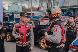 Polres Jember Beri Layanan Pengamanan Maksimal, Haul Habib Sholeh bin Muchsin Al Hamid di Tanggul Kondusif