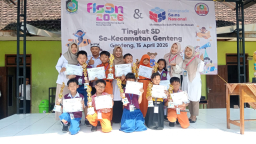 SD Negeri 1 Genteng Mengikuti Festival Lomba Olimpiade Sains Nasional