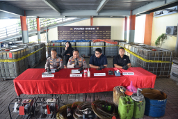 Polres Gresik Ungkap Penimbunan 17 Ribu Liter Solar Subsidi, Satu Tersangka Diamankan