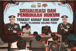Polres Tanjung Perak Gandeng Pakar Unair Bedah KUHP dan KUHAP