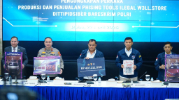 Polri Berhasil Bongkar Jaringan Internasional Penjualan Phishing Tools, Kerugian Capai Rp350 M
