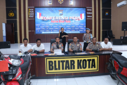 Polres Blitar Kota Ungkap Jaringan Curanmor Lintas Daerah, Amankan Dua Tersangka