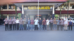 Polresta Malang Gandeng Ormas, MADAS Serumpun DPC Malang Raya dan Beberapa Ormas Lain Tekankan kondusifitas kota malang
