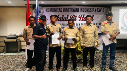 Usai Dikukuhkan, Pengurus dan Ketua KWI Bojonegoro, Akan Adakan Tasyakuran