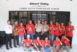 Jogo Jatim : Polres Madiun Kota Perkuat Sinergi dengan Serikat Buruh Di Madiun