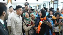 Wapres Tinjau Layanan Fast Track (Makkah Route) di Bandara Juanda Surabaya