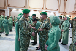 Pangdam V/Brawijaya Pimpin Laporan Korps Kenaikan Pangkat Perwira Kodam V Brawijaya Periode April 2026