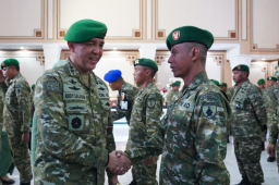 20 Prajuritnya Naik Pangkat, Danrem Untoro Ingatkan Tanggung Jawab Kian Besar