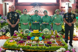 Pangdam V Brawijaya Hadiri HUT Ke-80 Persit KCK Perkuat Peran Strategis Pendamping Prajurit