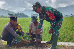 Kolaborasi TNI-Polri dan Pemda Trenggalek Wujudkan Net Zero Carbon