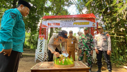 Polres Probolinggo Bangun Jembatan Merah Putih Presisi, Akses Warga Tiris – Andungsari Kembali Terhubung .