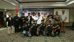 Halal Bihalal Meriah, KWI Kukuhkan Pengurus DPC Se-Jatim di Hotel Sahid Surabaya