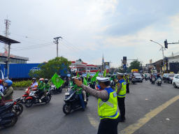 Kawal Aksi May Day 2026, Polres Pelabuhan Tanjung Perak Terjunkan 277 Personel di Jalur Strategis