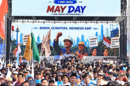 Polri Apresiasi Massa Buruh Sampaikan Aspirasi Tertib pada Peringatan May Day